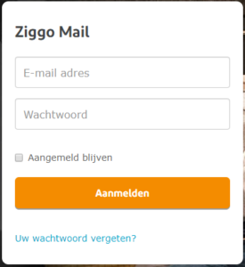 ziggo webmail inloggen