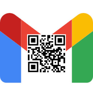 gmail logo qr code