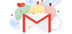gmail app design header