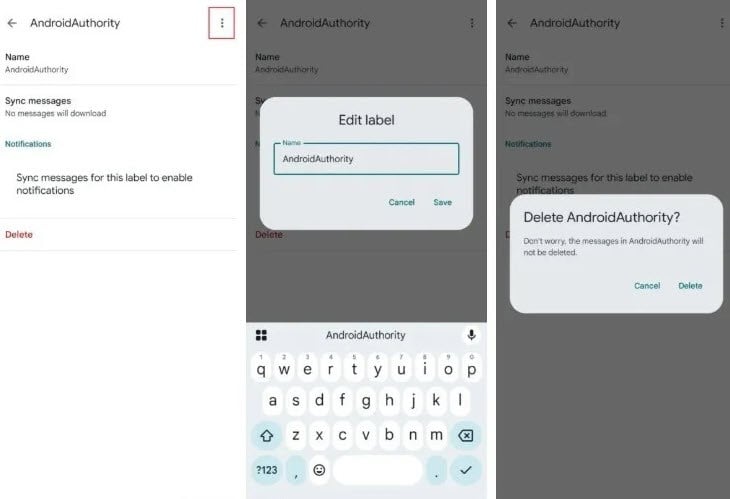 Gmail-gebruikers op Android kunnen binnenkort labels aanmaken, net als op de iPhone - afbeelding 3