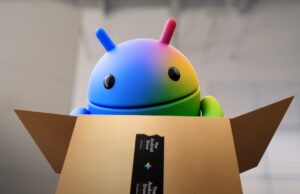 bugdroid pakketje open