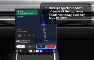 Gemini in Android Auto haalt informatie uit Gmail en Foto’s
